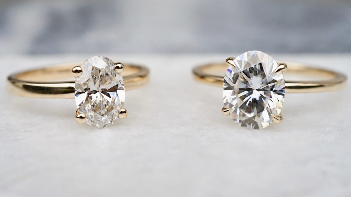 Understanding Fire in Gemstones: Moissanite vs Diamond