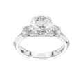 Eve Round Brilliant Three Stone Classic Engagement Ring