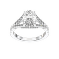 Eve Oval Duo Engagement Ring