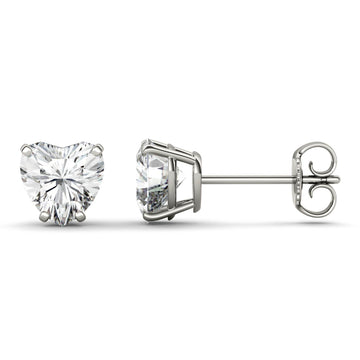 Eve Heart Radiance Stud Earrings