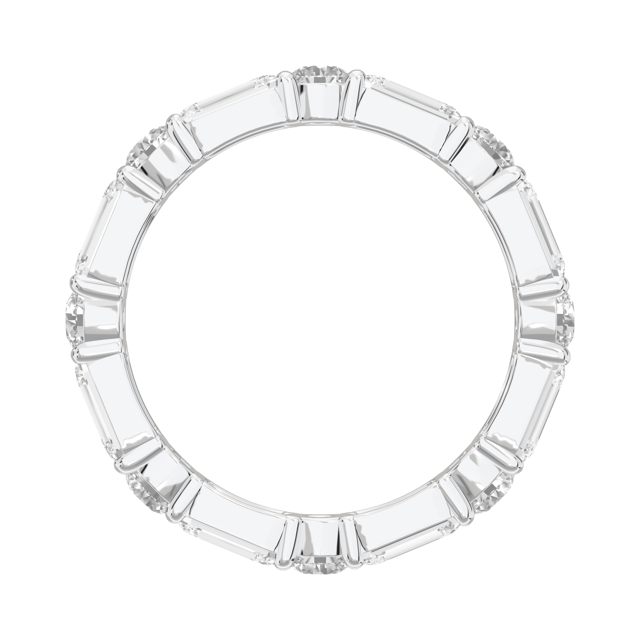 Eve Side-by-Side Eternity Band