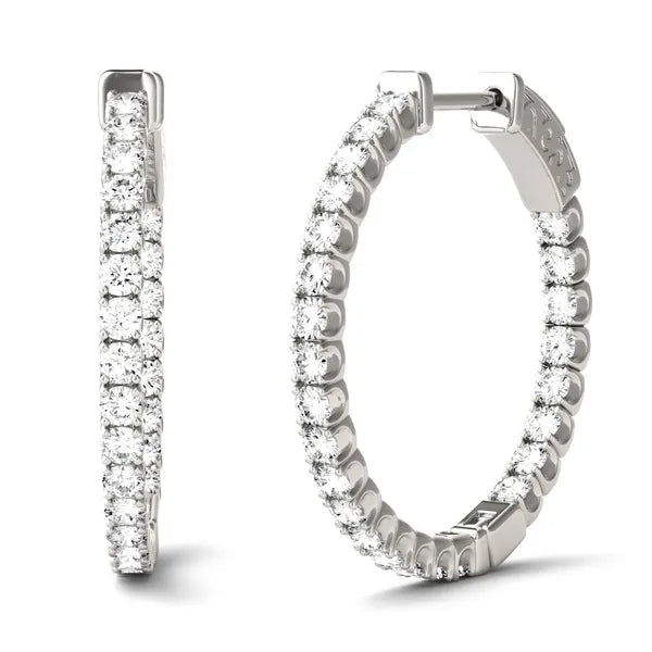 Inside Out Classic Hoop Earrings