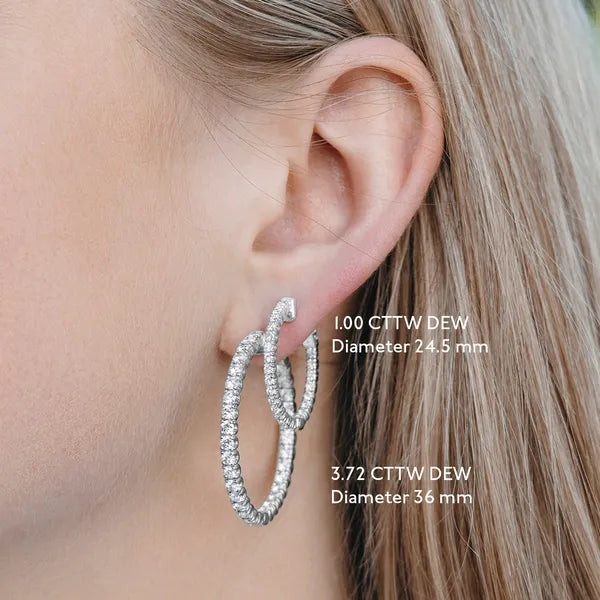 Signature Inside Out Hoop Earrings