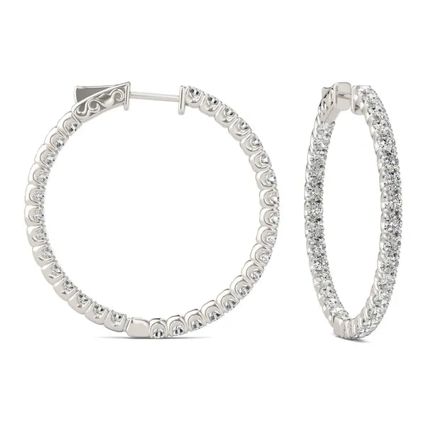Signature Inside Out Hoop Earrings