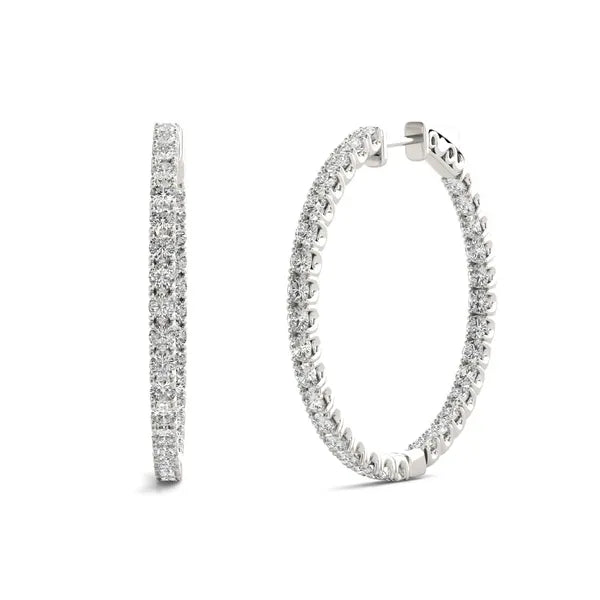 Signature Inside Out Hoop Earrings