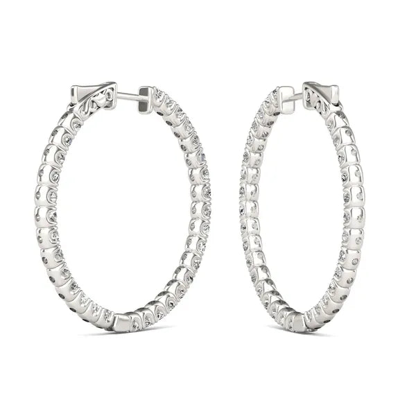 Signature Inside Out Hoop Earrings