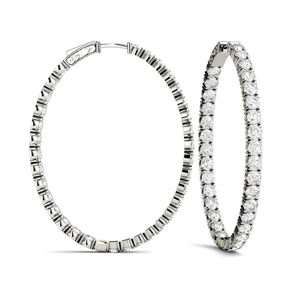 Signature Ellipse Hoop Earrings