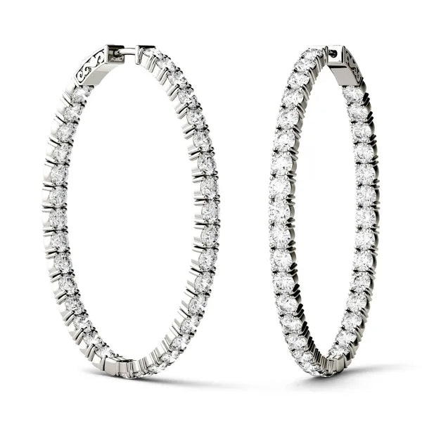 Signature Ellipse Hoop Earrings