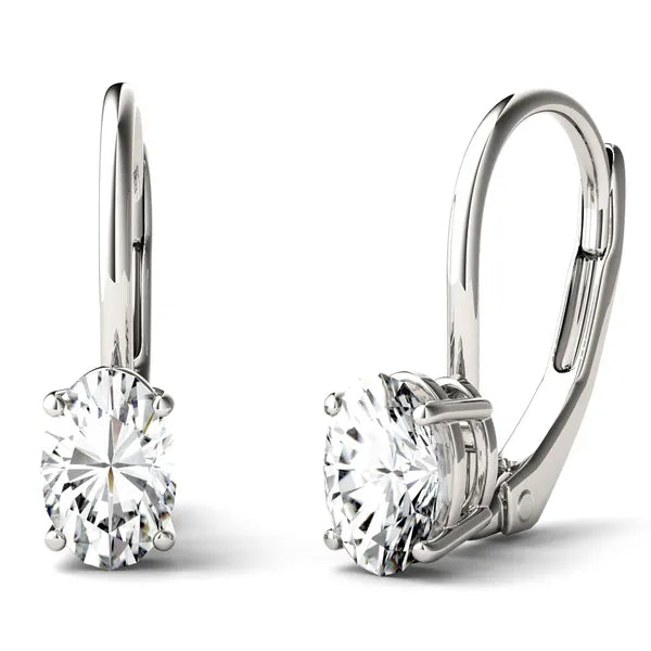 Oval Signature Zion Drop Earrings