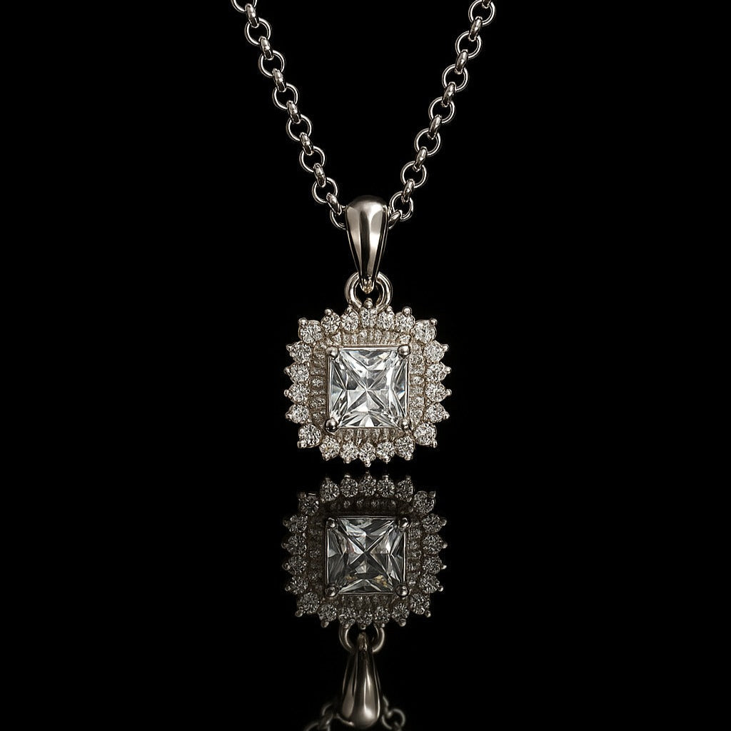Celeste Bloom Radiant Cluster Pendant