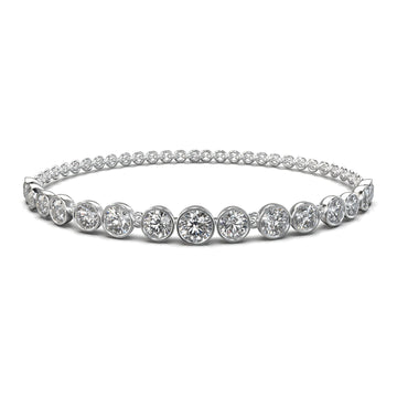 Eve Graduated Bezel Bangle