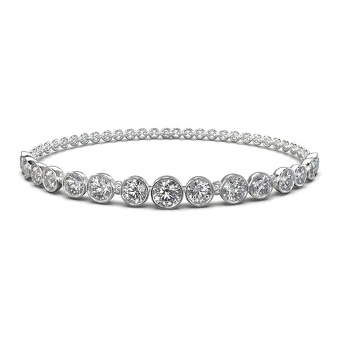Eve Graduated Bezel Bangle