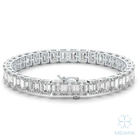 Emerald Couture Tennis Bracelet - view 3