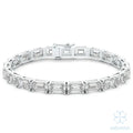 Eve Emerald East West Tennis Bracelet