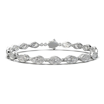 Rhea Marquise Bezel Bracelet