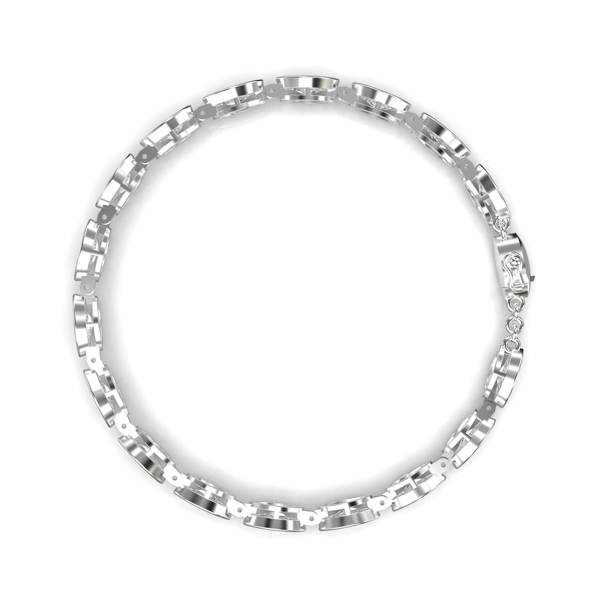 Rhea Marquise Bezel Bracelet