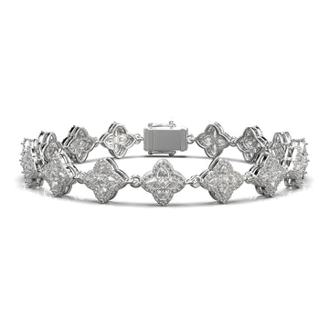 Corvus Clover Pavé Bracelet