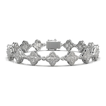 Corvus Clover Pavé Bracelet