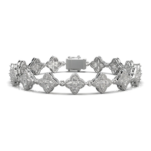 Corvus Clover Pavé Bracelet