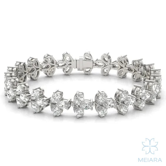 Couture Fawn Oval Tennis Bracelet - view 1