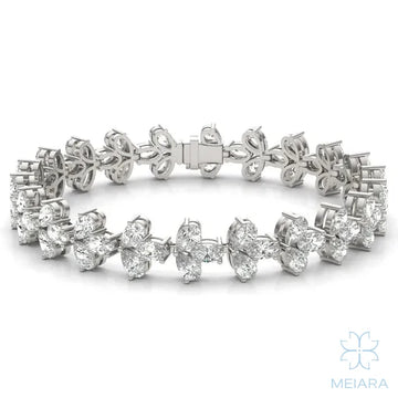 Couture Fawn Oval Tennis Bracelet - view 1