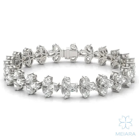 Eve Floral Tennis Bracelet