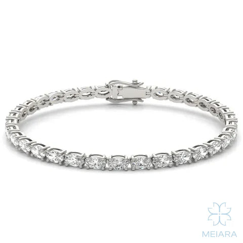Eve Oval East West Tennis Bracelet