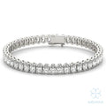Eve Oval Basket Tennis Bracelet