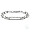 Lume Pavé Accented Chain Link Bracelet
