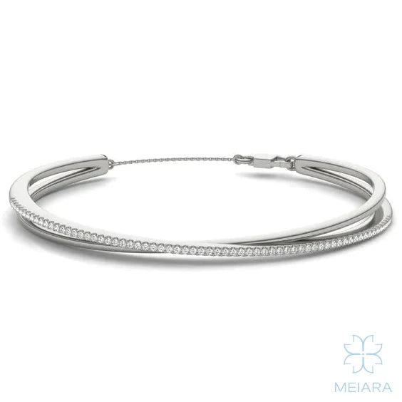 Crossover Bypass Bangle - view 1