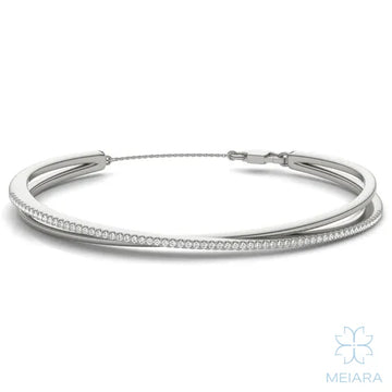 Crossover Bypass Bangle - view 1