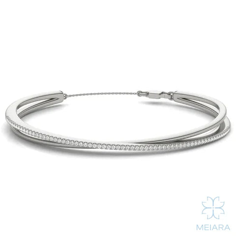 Onyx Crossover Bypass Bangle