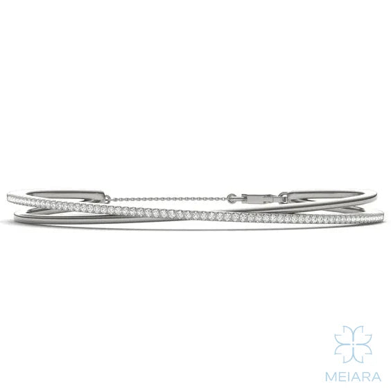 Crossover Bypass Bangle - view 2