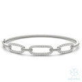 Onyx Woven Rope Chain Bangle