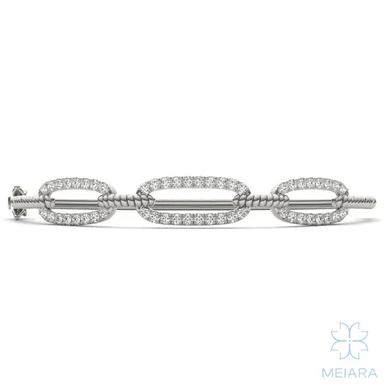 Woven Rope Chain Bangle - view 2