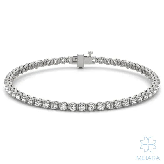Eve Scalloped Tennis Bracelet