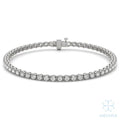 Eve Scalloped Tennis Bracelet