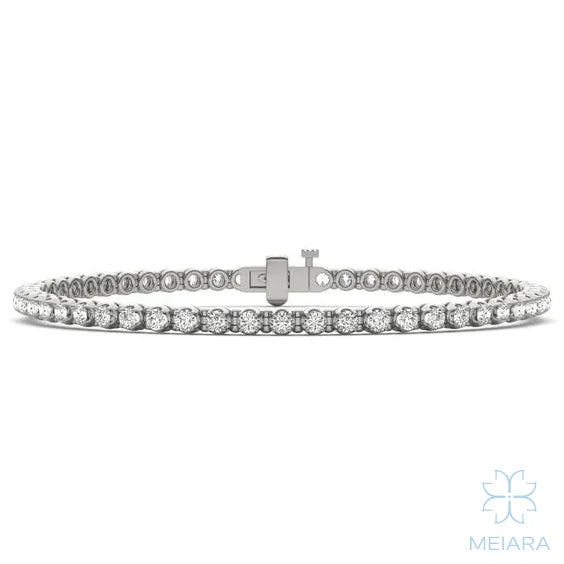 Eve Scalloped Tennis Bracelet