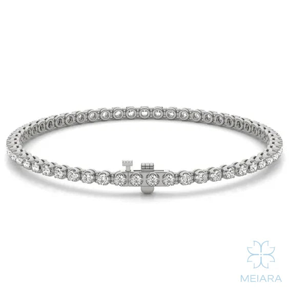 Eve Scalloped Tennis Bracelet
