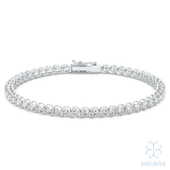 Gia Three Prong Tennis Bracelet - view 1