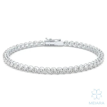 Gia Three Prong Tennis Bracelet - view 1