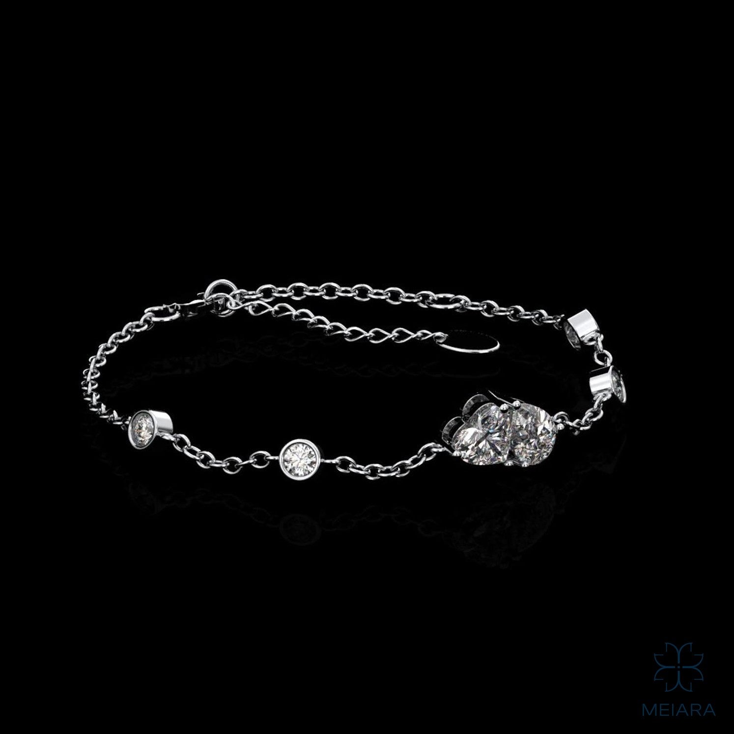 Eve Certified Bracelet:, 18K Gold Plated