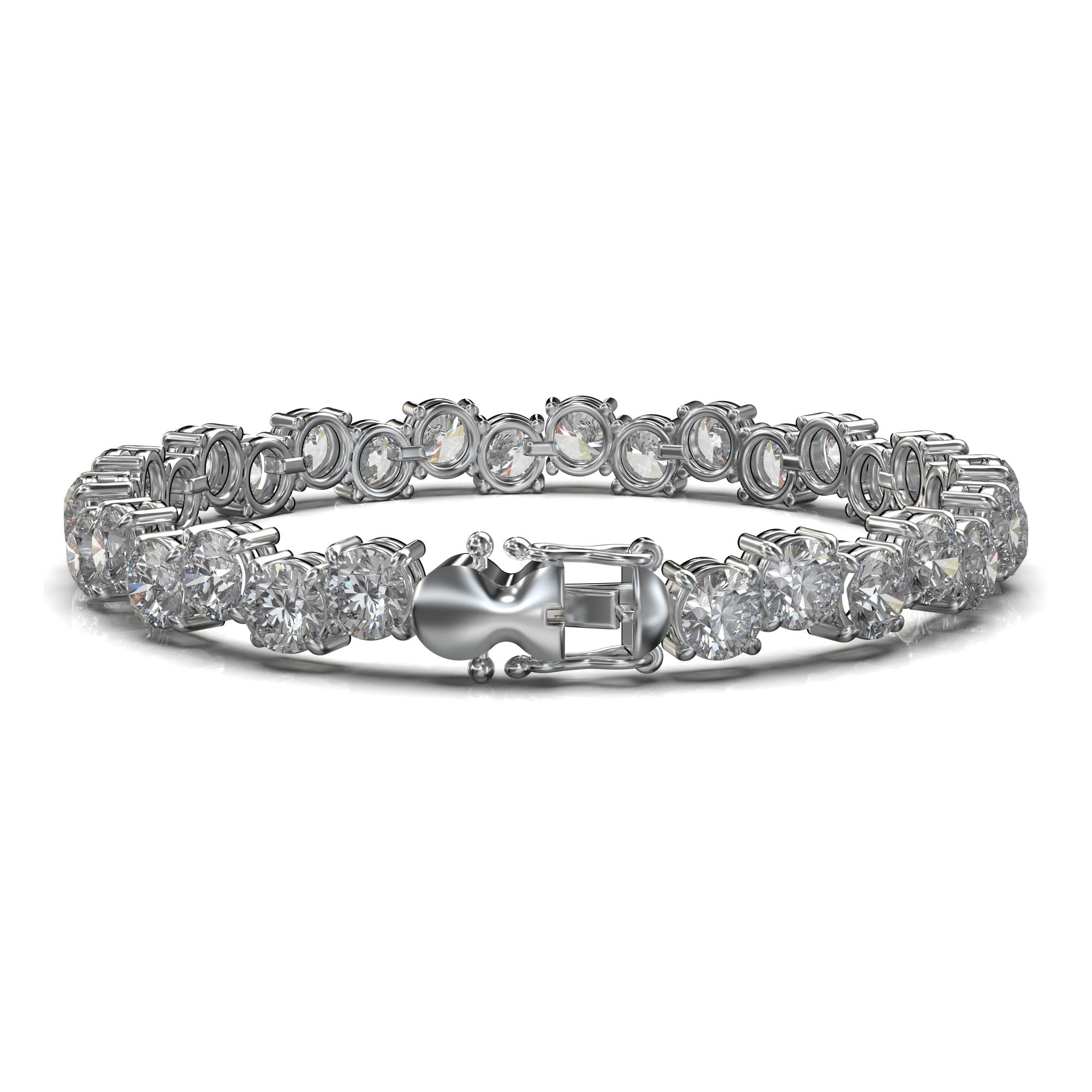 Atlas Four-Prong Tennis Bracelet