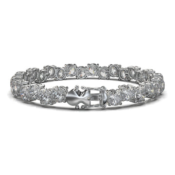 Atlas Four-Prong Tennis Bracelet
