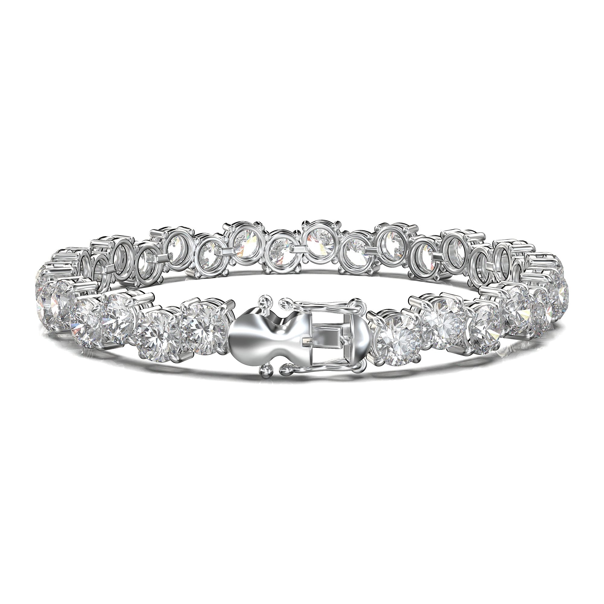 Atlas Four-Prong Tennis Bracelet