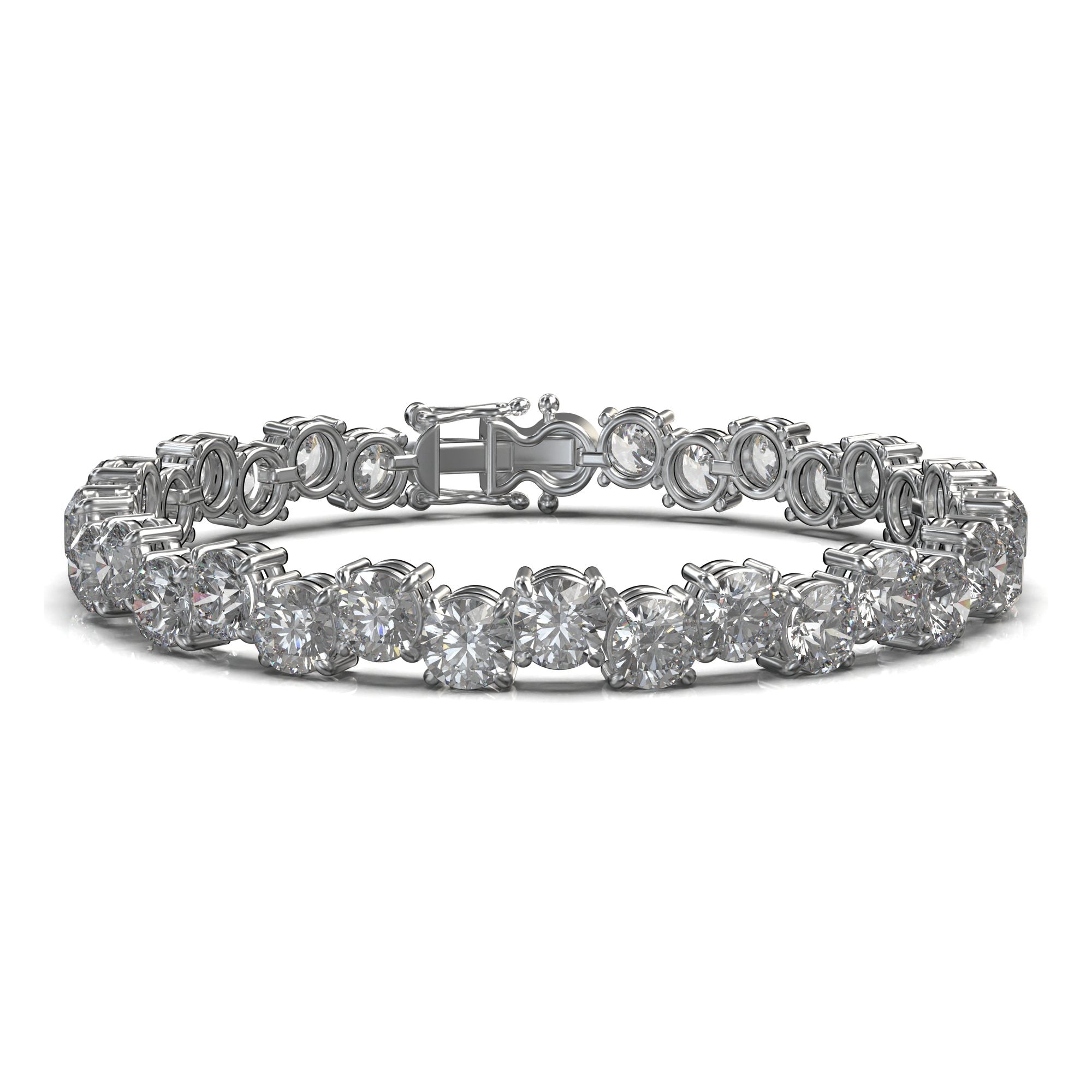 Atlas Four-Prong Tennis Bracelet
