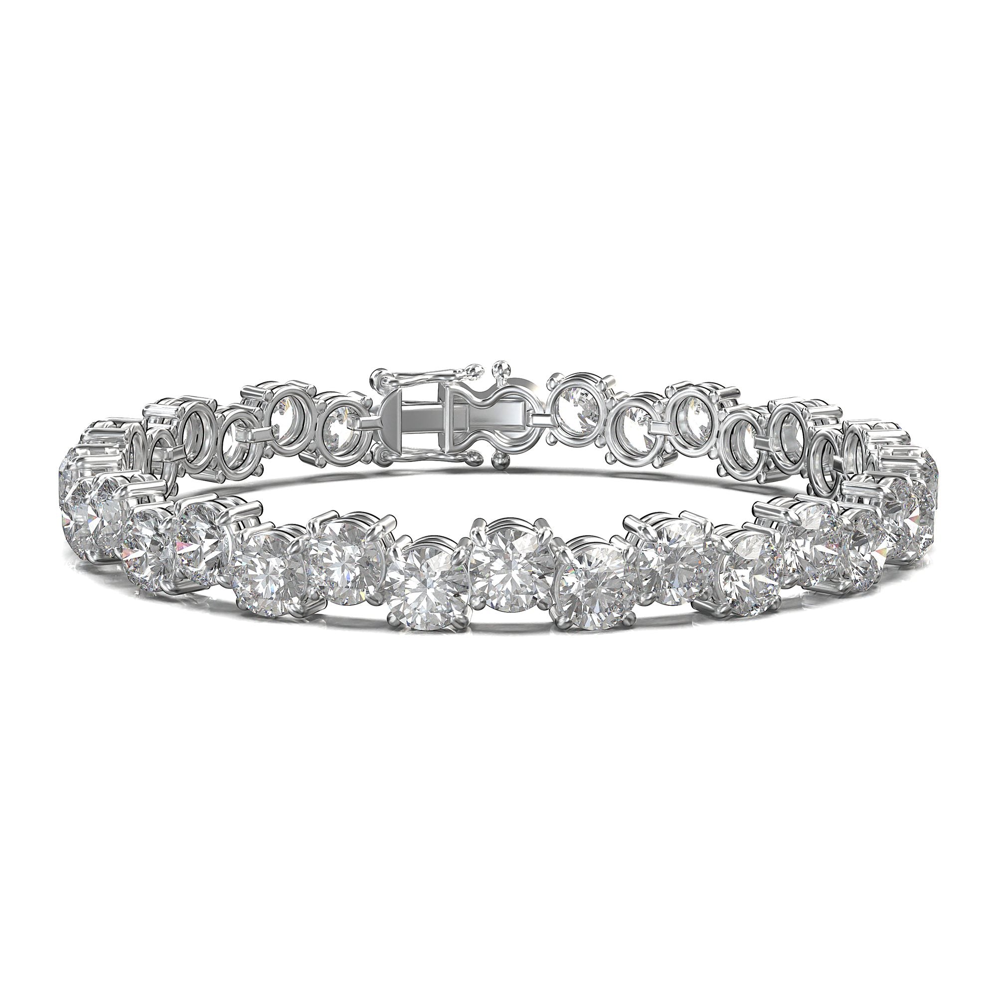 Atlas Four-Prong Tennis Bracelet