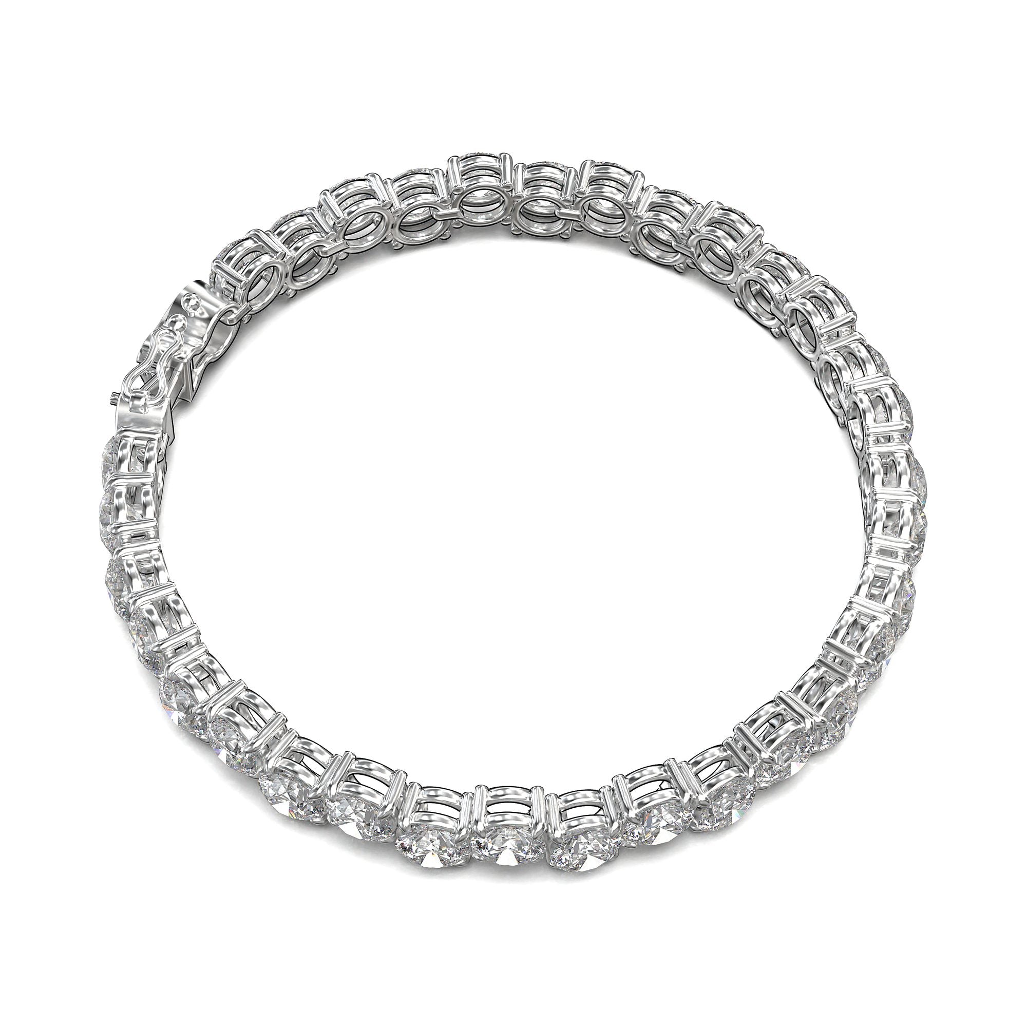 Atlas Four-Prong Tennis Bracelet