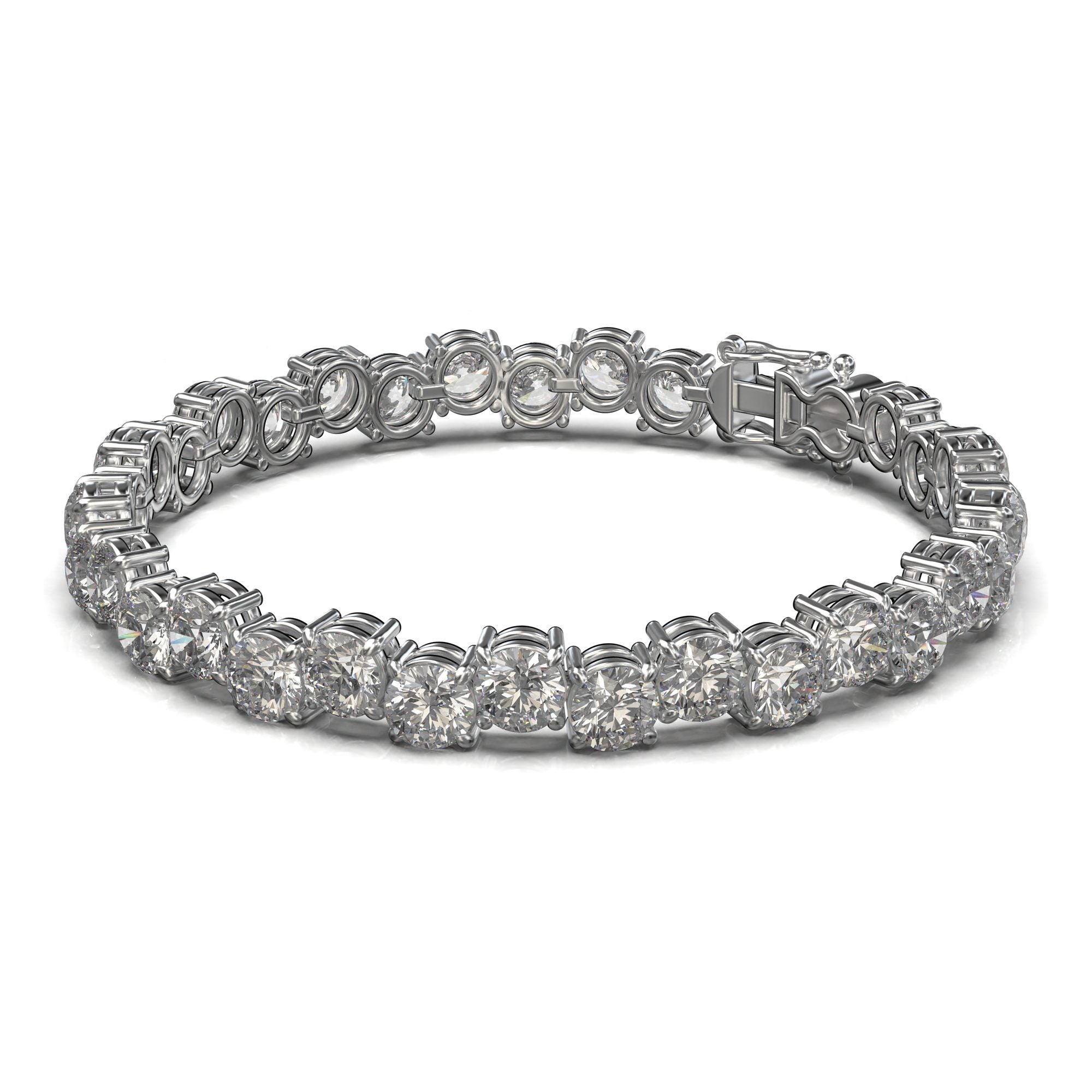 Atlas Four-Prong Tennis Bracelet