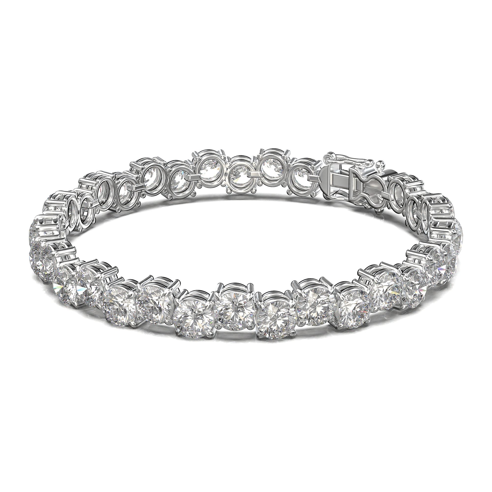 Atlas Four-Prong Tennis Bracelet